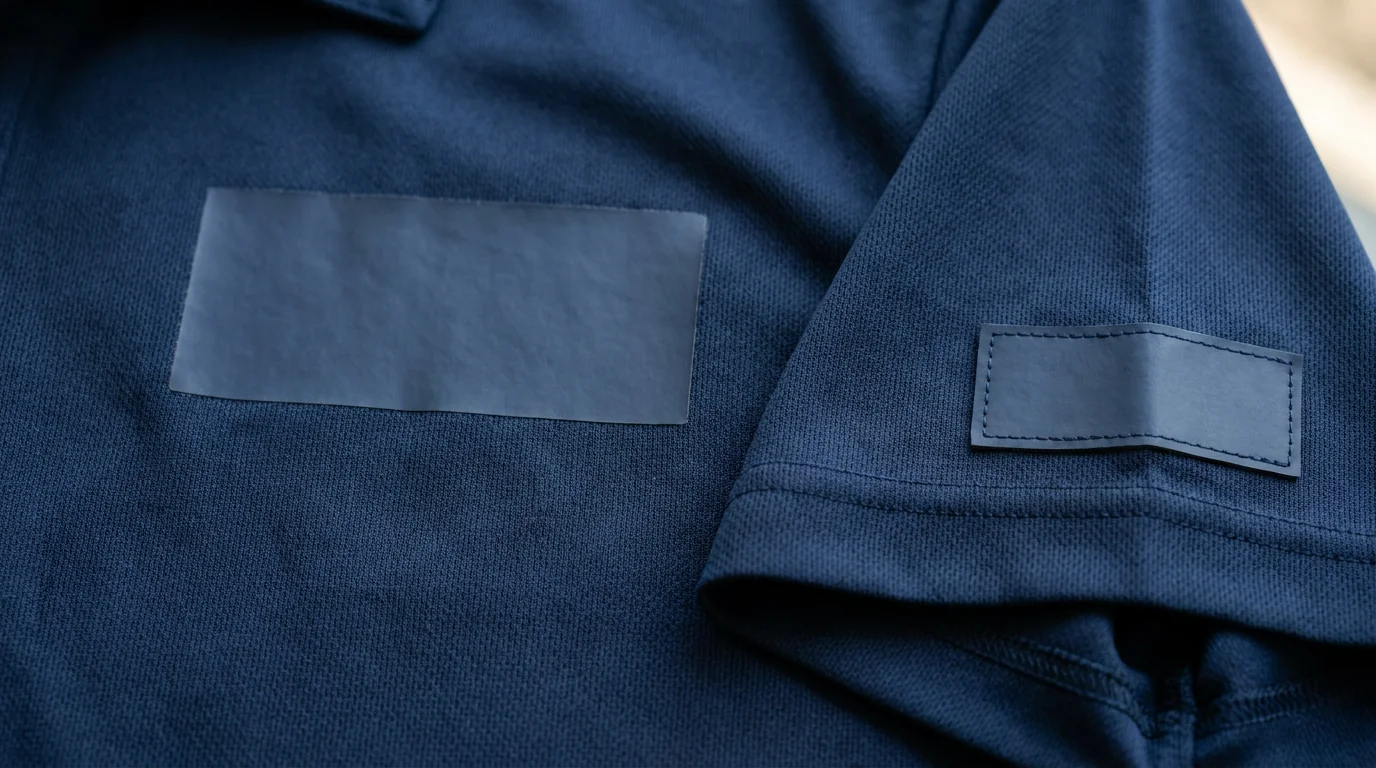 Sponsor logo placement on jersey chest and sleeve