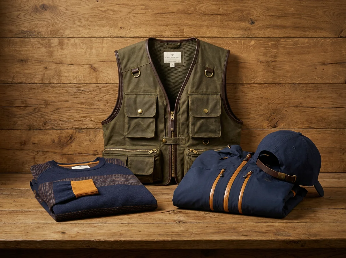 Luxury-tier fly fishing apparel boutique collection