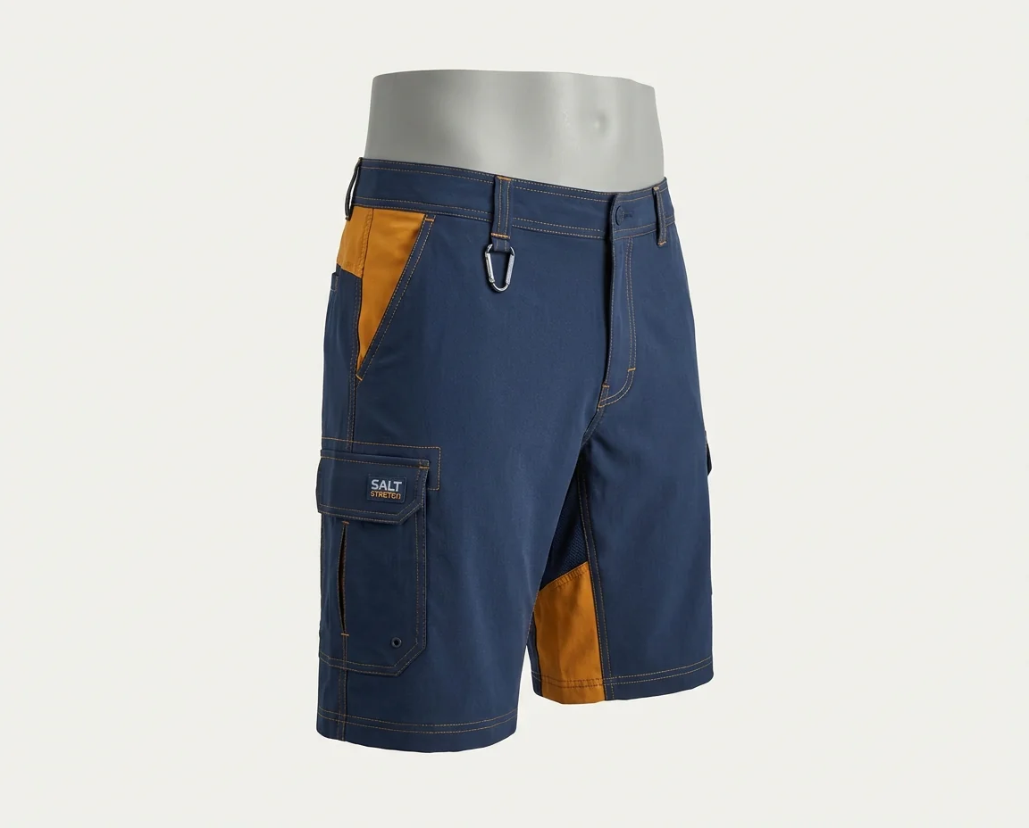 Custom quick-dry saltwater fishing shorts category